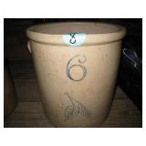 6 Gallon Red Wing Crock