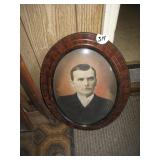 Vintage Picture w/Frame