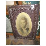 Vintage Picture w/Frame