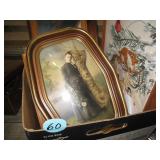 (2) Boxes Pictures & Frames