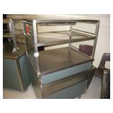 RanServe 2 Tier Heated Display Table 110V 3 Foot