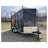 2018 United 7x14 Enclosed Trailer w/Ramp Door...