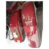 (2) Cycle Fenders & Wheel Chock