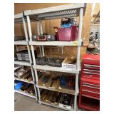 Plastic Shelving (CONTENTS NOT INCLUDED)