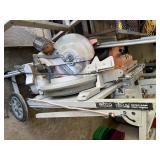 Ridgid Compound Miter Saw on Stand