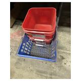 Shopping Basket & Pails