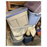 Totes, Paint Tarps & Material