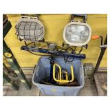 Halogen Lights & Air Hose