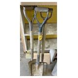 (2) Spades & Potato Fork