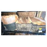 (3) Containers w/Wood Shingles