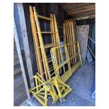 Scaffolding on Left Hand Side