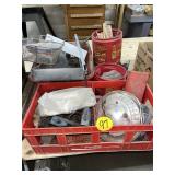 Contents on Top of Bench-Wire & More