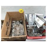 Box & Bucket of Door Hardware