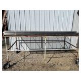 Rolling Metal Platform 42 Inch x 96 Inch