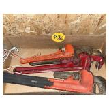 (4) Pipe Wrenches
