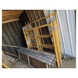 Scaffolding on Right Hand Side