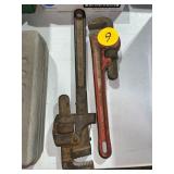 (2) Pipe Wrenches