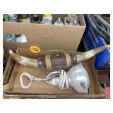 Clamp Light & Steer Horns