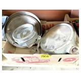 Old Car Light and Clock