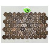 (70) Wheat Pennies