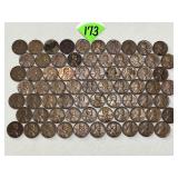 (70) Wheat Pennies