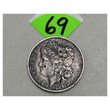 1889 Morgan Silver Dollar