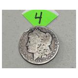1890-O Morgan Silver Dollar