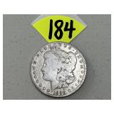 1896-O Morgan Silver Dollar