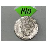 1923-S Peace Silver Dollar