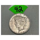 1922-D Peace Silver Dollar