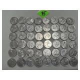 (48) Canadian Quarters 1970