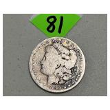 1890 Morgan Silver Dollar