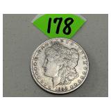 1890-O Morgan Silver Dollar
