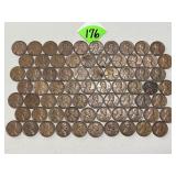(70) Wheat Pennies
