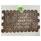 (70) Wheat Pennies