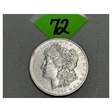 1884-O Morgan Silver Dollar