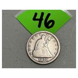 1875-S Seated Liberty 20 Cent Piece