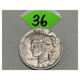 1926-D Peace Silver Dollar