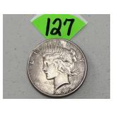 1925-S Peace Silver Dollar