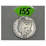 1890-O Morgan Silver Dollar