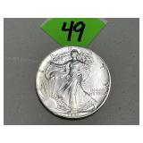 1987 Silver Eagle Dollar