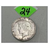 1922-D Peace Silver Dollar