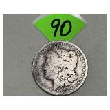 1892-O Morgan Silver Dollar