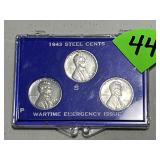1943 Zinc War Pennies