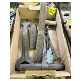 Meat Hooks, Old Wrench & File