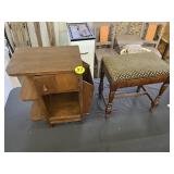 Piano Bench & Magazine Table w/Storage