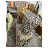 Wooden Box & Woven Baskets