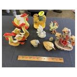 Chickens & Sea Shell Birds