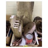 Misc. Wood Pieces & Tin