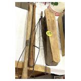 Ball Bats, Rug Beater & Sleeve Board